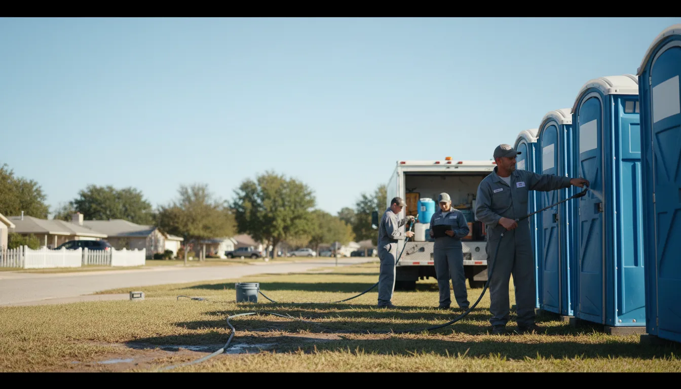 Long-Term Portable Toilet Rental in Newport, OH near me